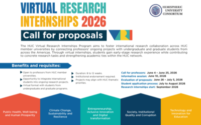 HUC Launches Its 2026 Virtual Research Internship Program
