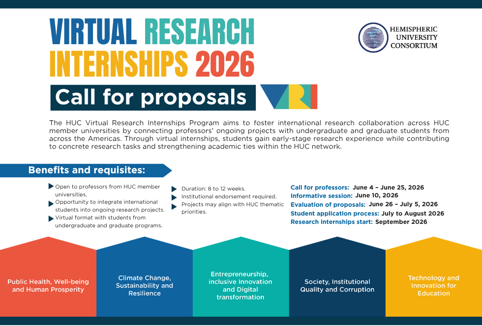 HUC Launches Its 2026 Virtual Research Internship Program