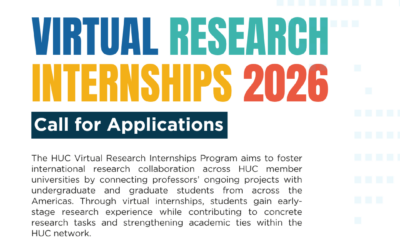 HUC Virtual Research Internships 2026 – Invitation to Students!